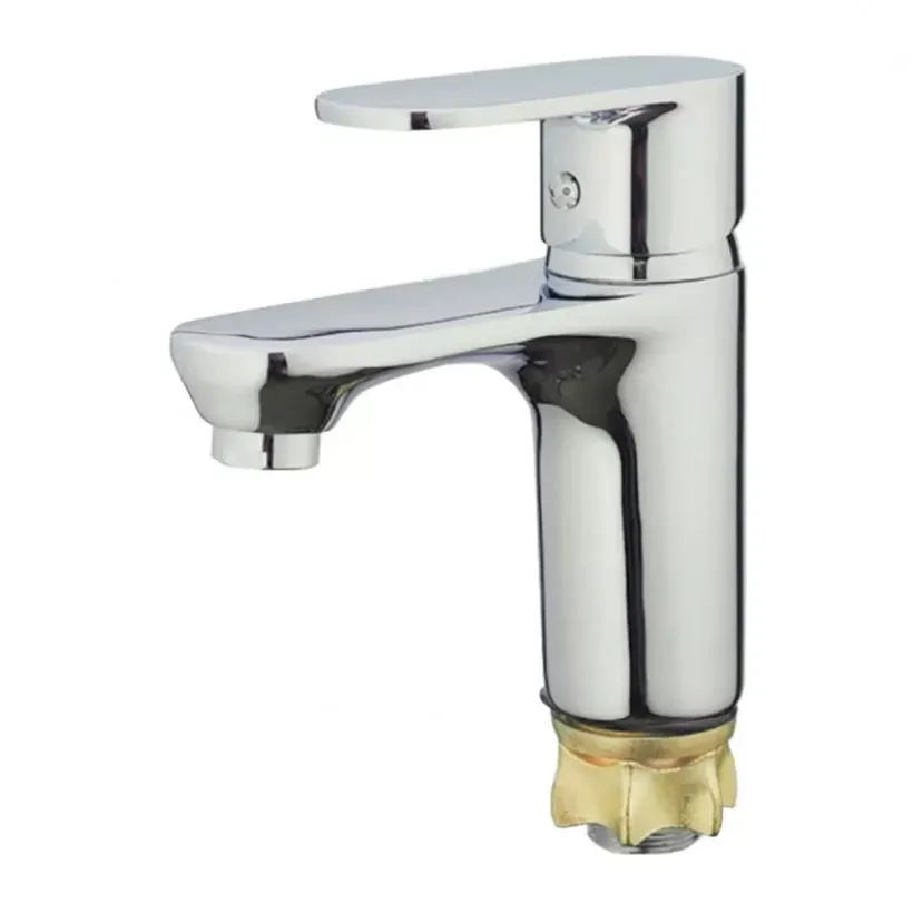 Смеситель для умывальника WEZER JEX1-450 хром Киев - изображение 2