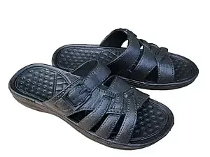 Мужские тапочки пенка шлепанцы пена черный резиновые Одесса - изображение 1