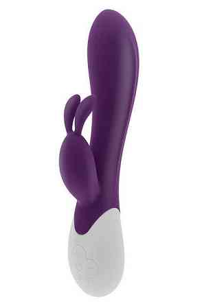 Вібратор-кролик S Pleasures Premium Corabi Rabbit, фіолетовий, вушка для клітора, 16 режимів, нагрівання Sex Aura Київ