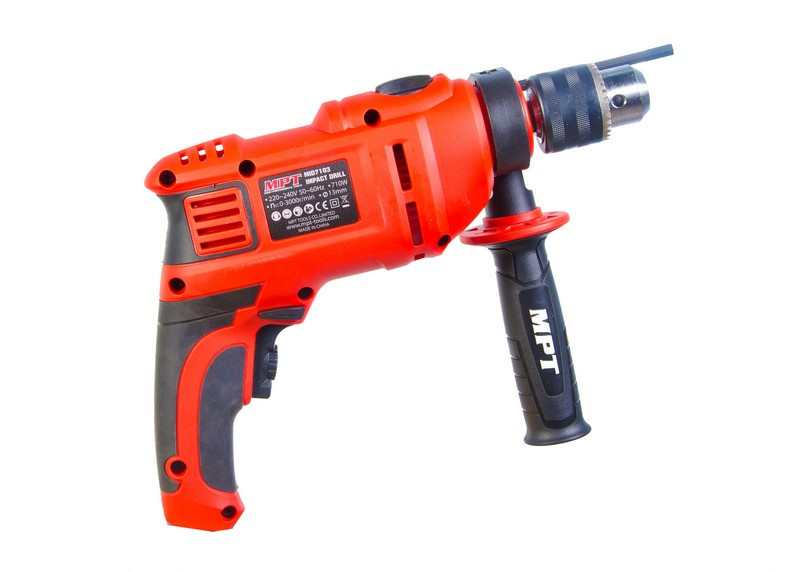 MPT Дриль ударний MPT 13 мм 710 Вт 0-3000 об/хв 48000 уд/хв Коломия - фото 10