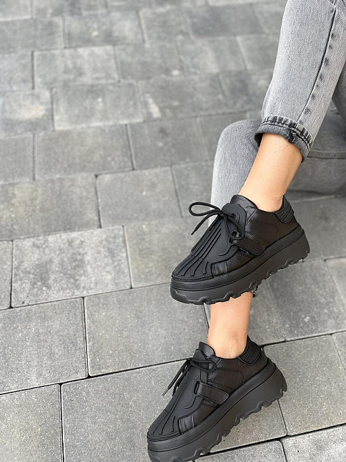 Olli Кросівки жіночі OLLI T-67-Люси чорні (весна-осінь, шкіра натуральна) (4781) лише 36р. Коломия - фото 4