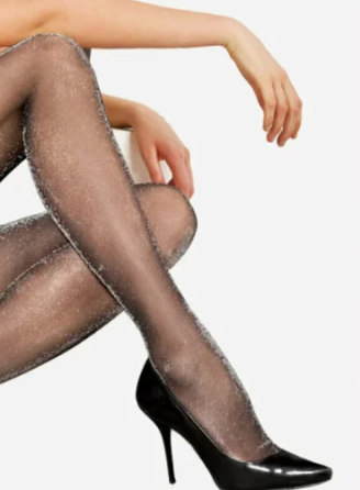 Колготки люрекс Lores Carnevale 20 den чорний Київ