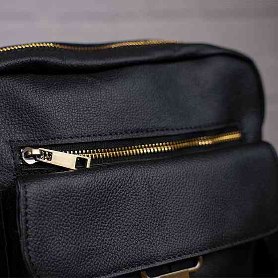 Сумка cтильная мужская Vintage 14649 Черная Киев