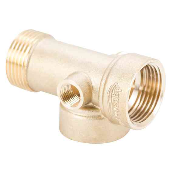 Aquatica Соединитель пятивыводной 80мм 1”М×1”F×1”F×1/4”M×1/4”F ∠180° AQUATICA (779599) Київ