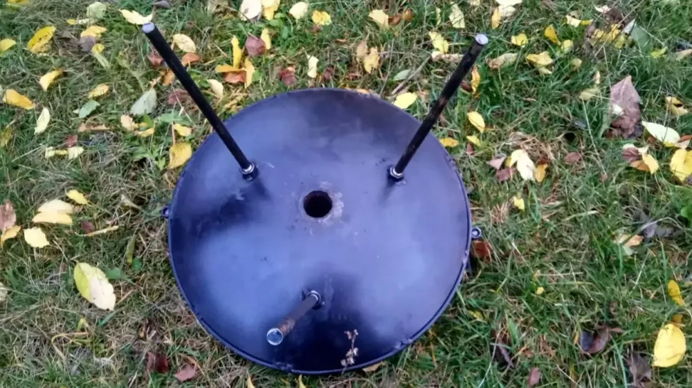 Незвичайна Сковорода з диска з отвором для швидкого приготування 50см Київ - фото 2