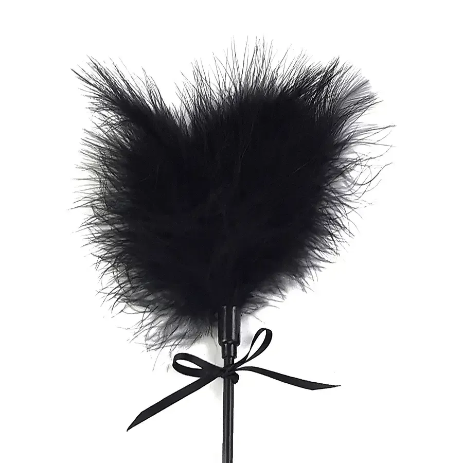 Лоскітка зі шлепалкою Піка Art of Sex - Puff Peak, колір Чорний Львов - изображение 3