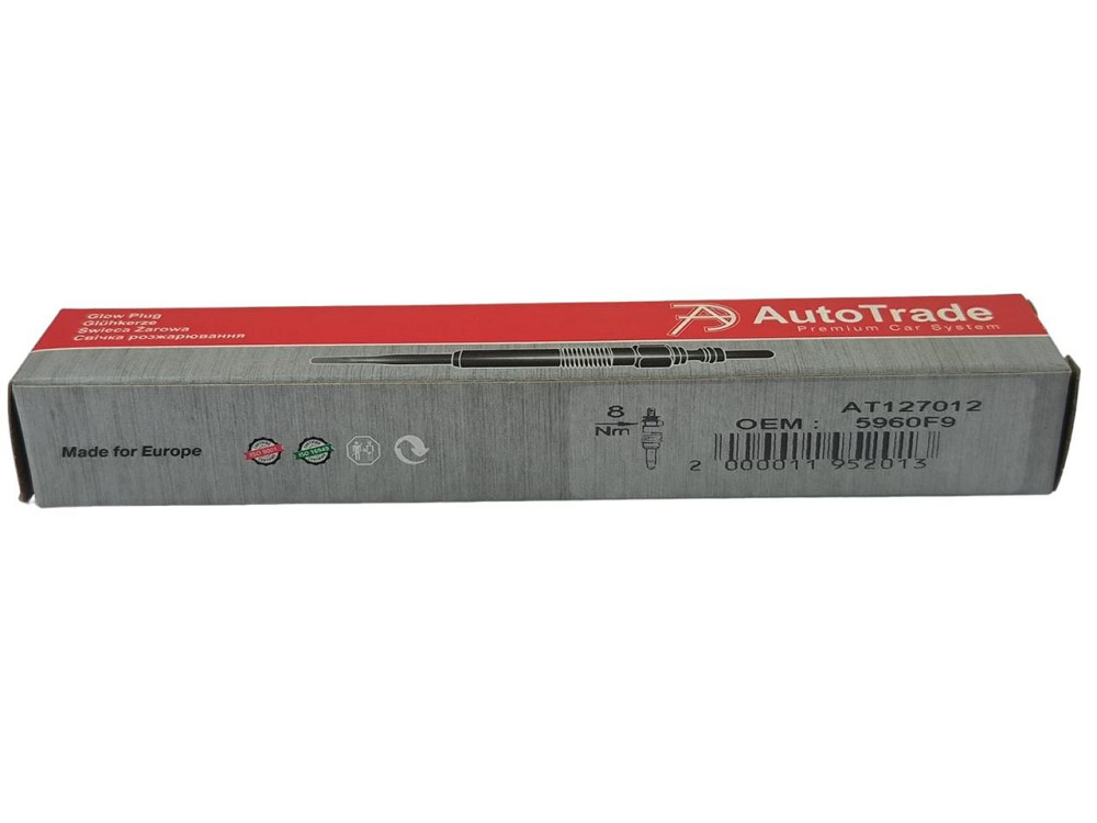 Свічка Citroen Berlingo, Fiat Scudo, Peugeot 307 1.6HDi 01- (11V) напруження Мукачево - фото 2