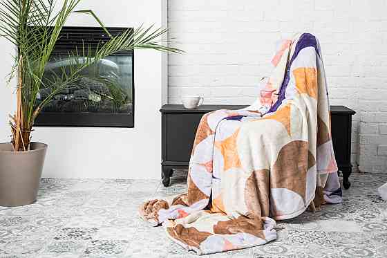 Ecotton Плед Ecotton 200х220 см із мікрофібри Well Soft пудровий молочний Коломыя