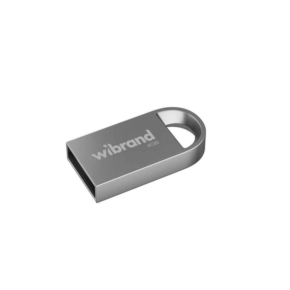 Flash Wibrand USB 2.0 Lynx 4Gb Silver (WI2.0/LY4M2S) Київ - фото 1