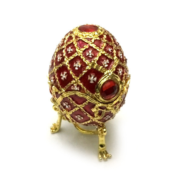 Металева скринька зі стразами під Фаберже Київ - фото 4