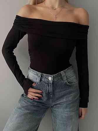 Жіночий стильний приємний боді з відкритими плечиками віскоза Одеса