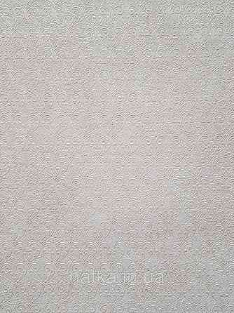 Шпалери метрові вінілові на флізеліні Sintra Classic класика однотонні дрібні завитки структурні бежеві 600320 Київ