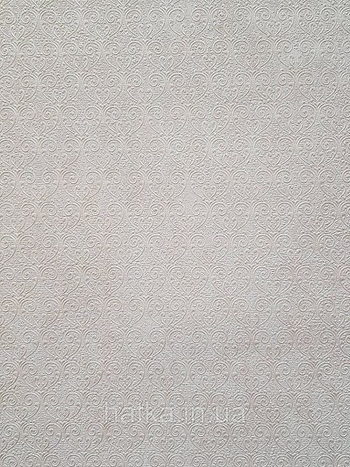 Шпалери метрові вінілові на флізеліні Sintra Classic класика однотонні дрібні завитки структурні бежеві 600320 Київ - фото 2