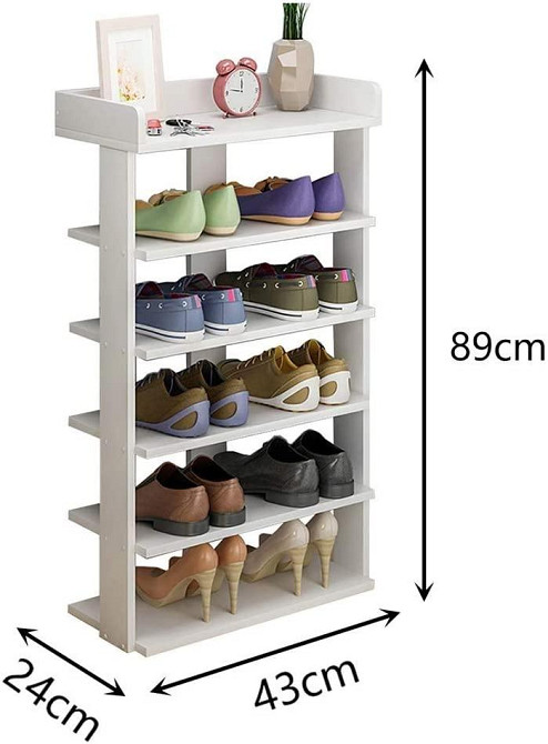 Полиця для взуття "Розено 6" зефір Миколаїв - фото 1