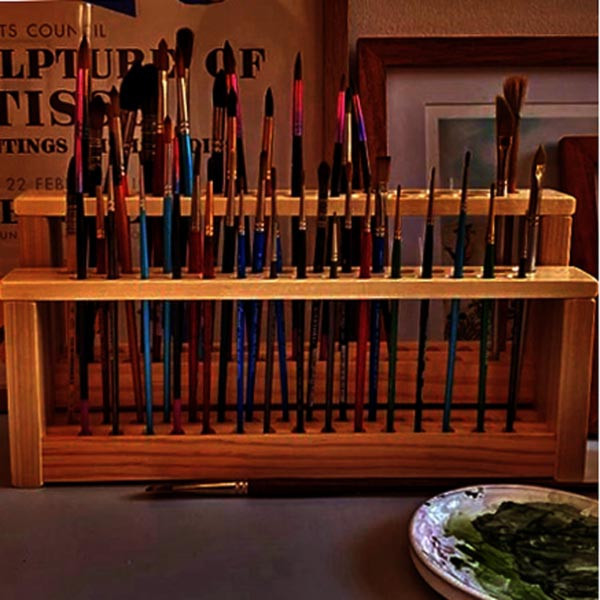 Органайзер для пензлів "Портинат 58" сієна Миколаїв - фото 1