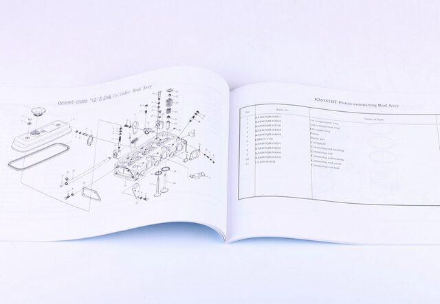 Каталог двигателя KM385BT минитрактора Мукачево - изображение 3