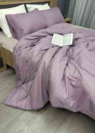 Комплект постельного белья, Decorator Nirvana Двуспальный 180х215 лиловый с бежевым (88-028) Киев