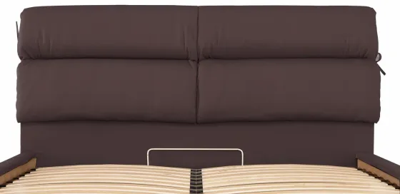 Кровать Edinburgh Comfort 120 х 200 см Fly 2231 С подъемным механизмом и нишей для белья Темно-коричневый Днепр