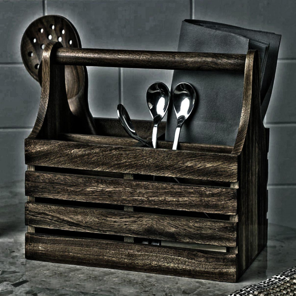 Підставка для столових приладів "Грілія" мокко Миколаїв - фото 1