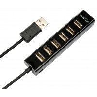 Концентратор Vinga USB2.0 to 7*USB2.0 HUB (VHA2A7) Київ - фото 1