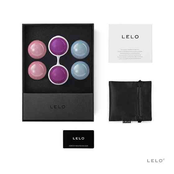 Набір вагінальних кульок LELO Beads Plus, діаметр 3,5 см, змінне навантаження 2х28, 2х37 та 2х60 г Sex Aura Київ