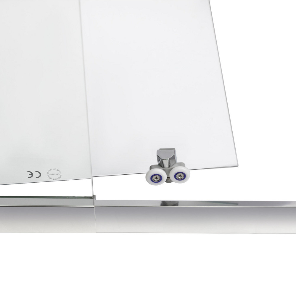 Душевая дверь в нишу Qtap Taurus CRM201-11.C6 97-108x200 см, стекло Clear 6 мм, покрытие CalcLess Киев - изображение 5