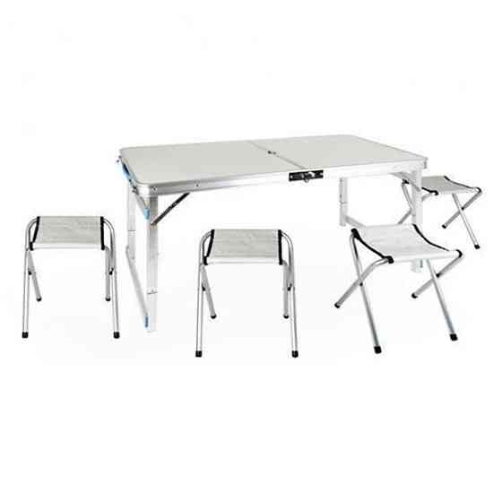 Стіл складаний туристичний Folding Table. 120х60х55/60/70 см, для пікніка. Одеса