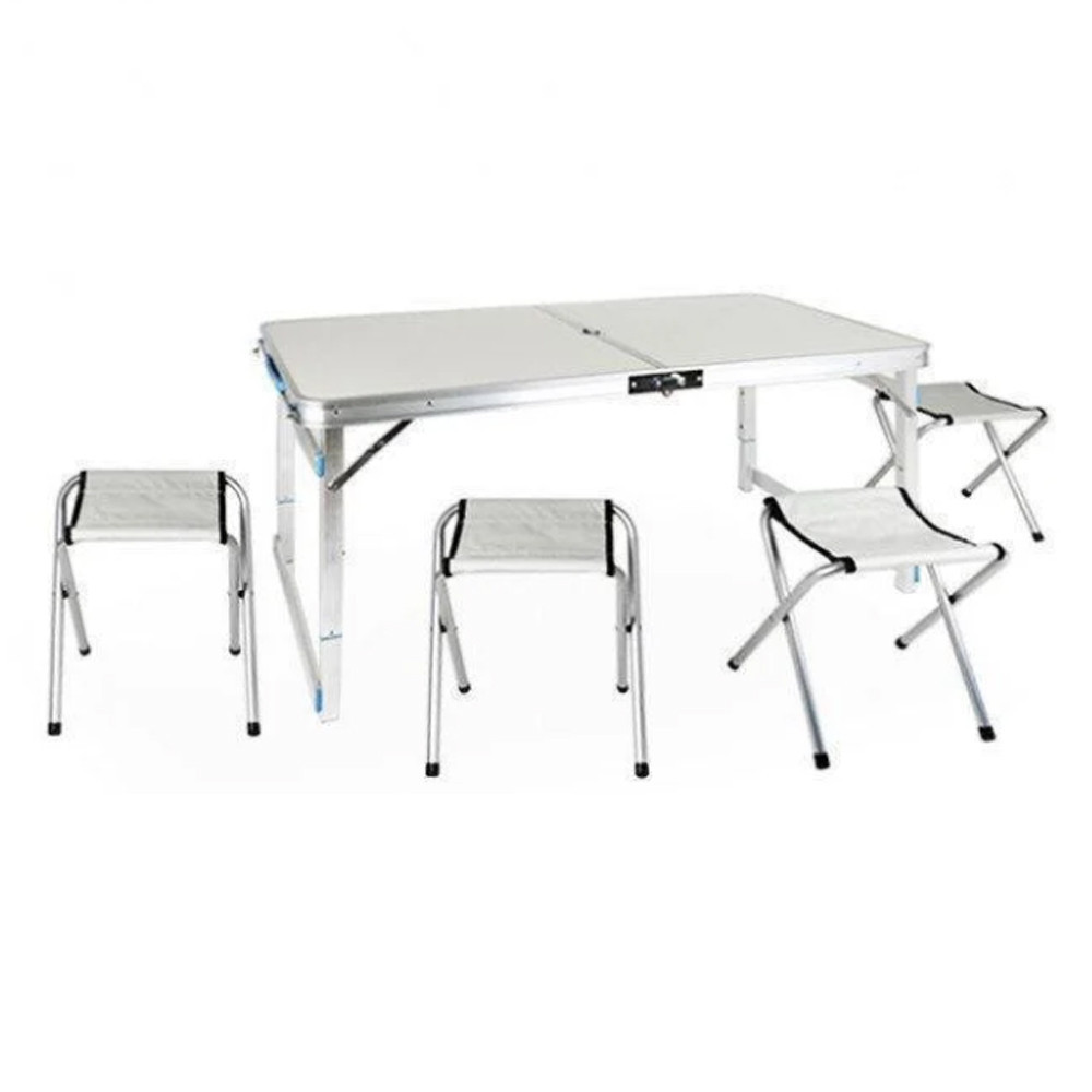 Стол складной туристический Folding Table. 120х60х55/60/70 см, для пикника. Одесса - изображение 3