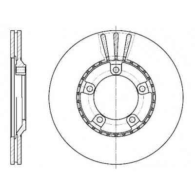 Тормозной диск REMSA 6520.10 Винница