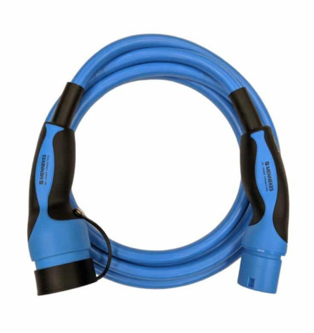 Кабель зарядний MENNEKES TYPE 2 – TYPE 2 (22КВТ) для автомобілів Луцьк - фото 1