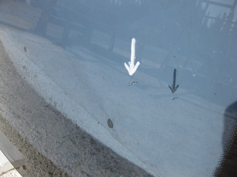 Mercedes-Benz  43R-001585 A2046706601 зовнішнє скло C-Class W204, є маленький скол - заклеєний Одеса - фото 7