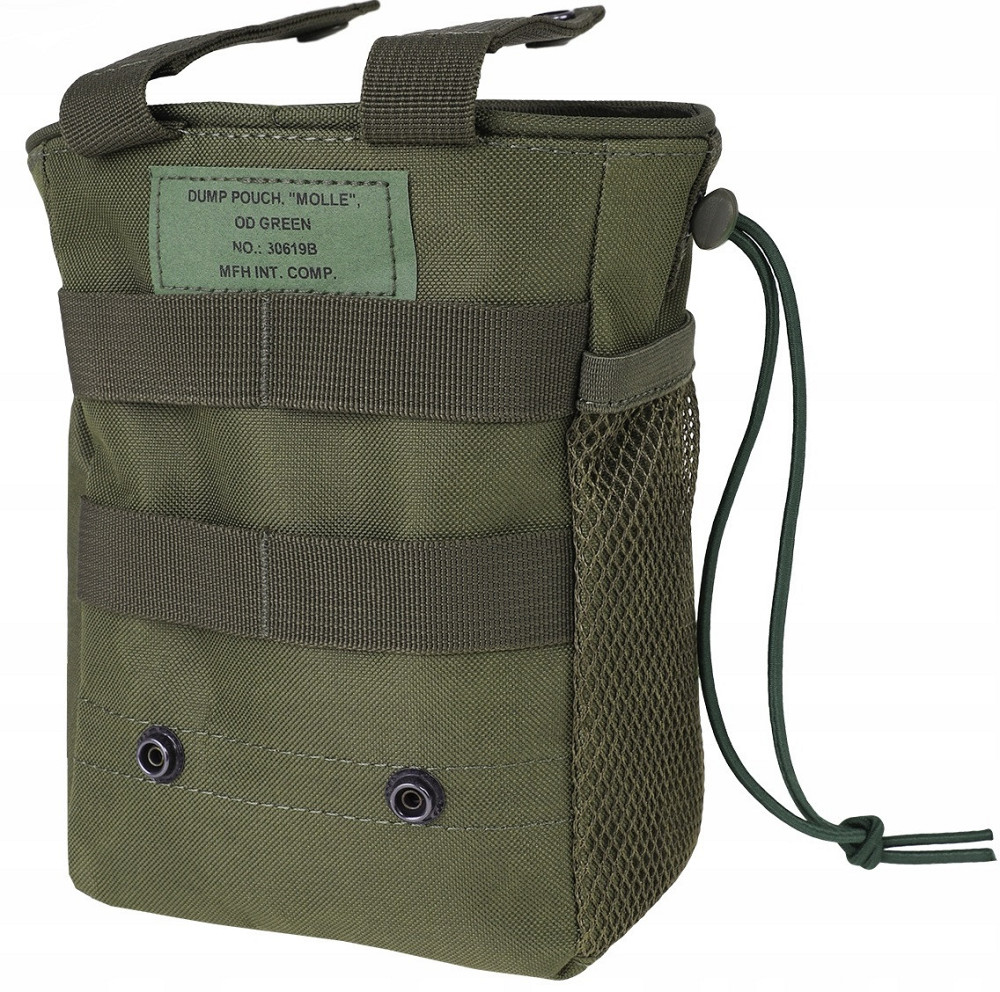 Тактичний Універсальний Підсумок для скидання (Дроп-сумка) із системою Molle MFH (30619B) Olive Нововолинськ - фото 7