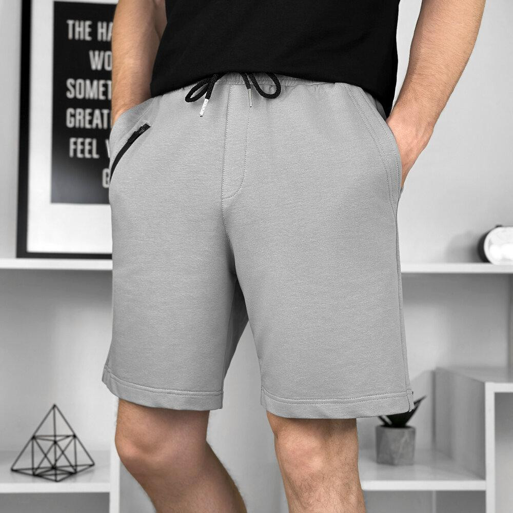 Легкі однотонні сталеві чоловічі шорти Pobedov Griz Київ - фото 6