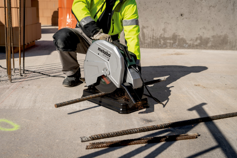 Монтажна пила по металу (труборіз) Metabo CS 22-355 : 2.3 кВт, диск 355 мм х 25.4 мм, (601786000) Київ - фото 5