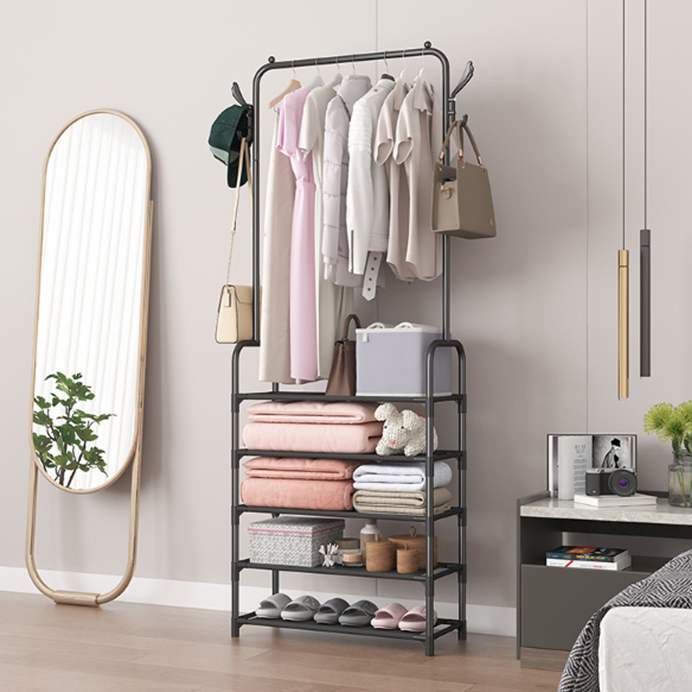 Вішалка для підлоги для одягу 178х60х26см,Clothes Rack Up SBR Київ - фото 2