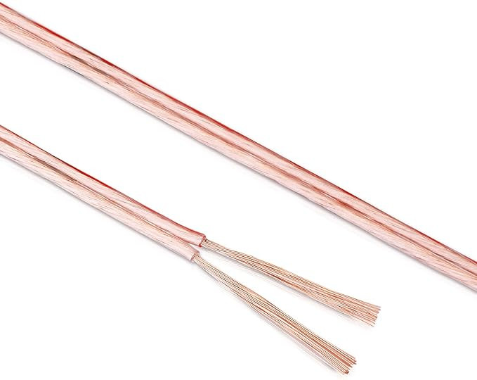 Акустичний кабель MANAX 2 x 1.5 мм² (30 м, прозорий) Луцьк - фото 2