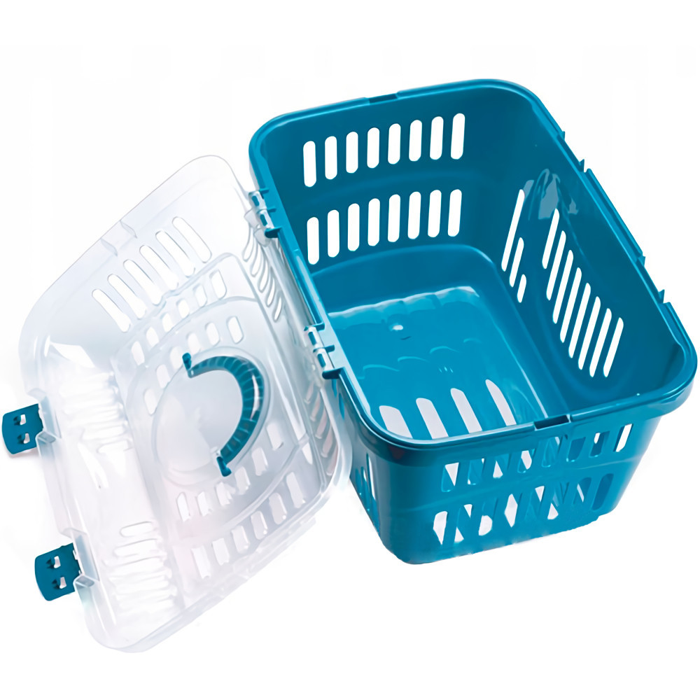 Контейнер-переноска Rocket Transparent з верхнім прозорим відкриттям, розмір 49 x 33 x 33 см Вінниця - фото 5