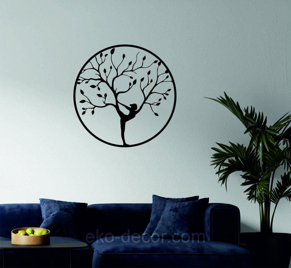 Декоративне настінне 3D Панно «ЙОГА» Декор на стіну з об'ємом Київ - фото 2