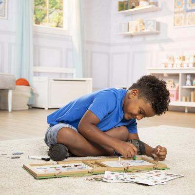 Развивающая игрушка Melissa&Doug Магнитный набор планшет Ферма (MD31325) Винница - изображение 6