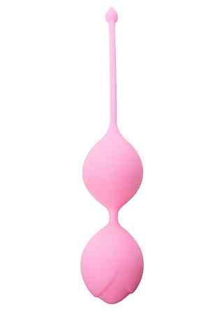 Вагинальные шарики - Silicone Kegel Balls Pink, 36 мм, 90 г Sex Aura Киев