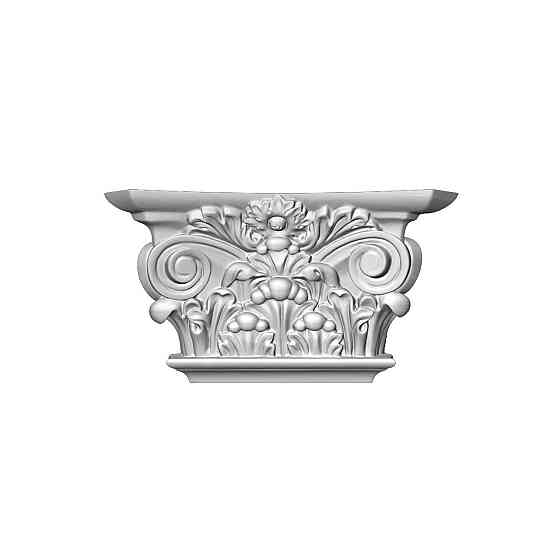 Пилястр полиуретановый капитель Gaudi Decor PL 561 Днепр