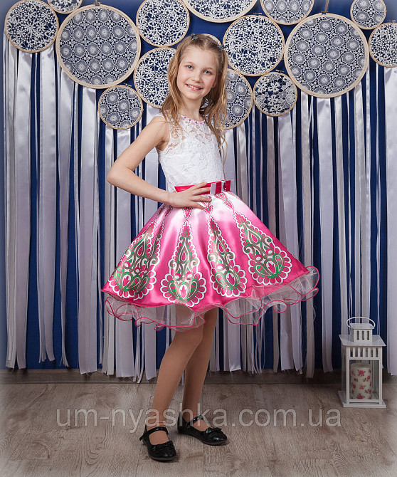 Нарядное платье Жар-птицы на рост 128-140 Кривой Рог - изображение 4