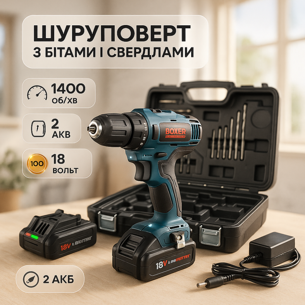 Аккумуляторная дрель-шуруповерт для сверления дерева, Шуруповерт с литиевым аккумулятором CB-23 Львов - изображение 10