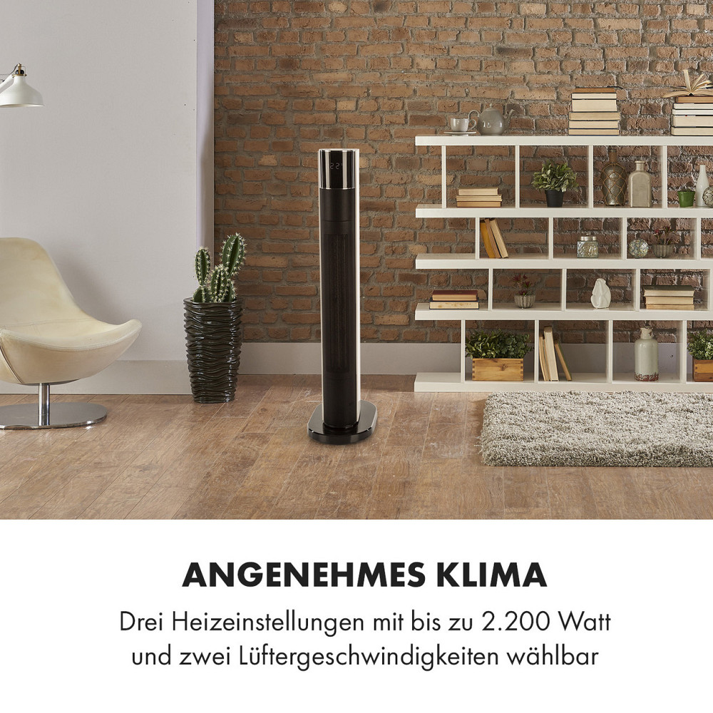 Hightower Heat Deluxe вентилятор колонного нагревателя 2200W термостат 35°C белый (Германия, читать описание) Ровно - изображение 4