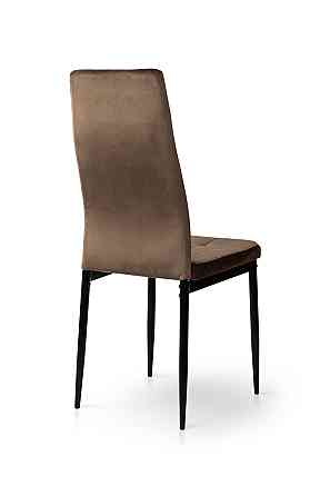 Стілець Айс, чорний/велюр тобакко Київ