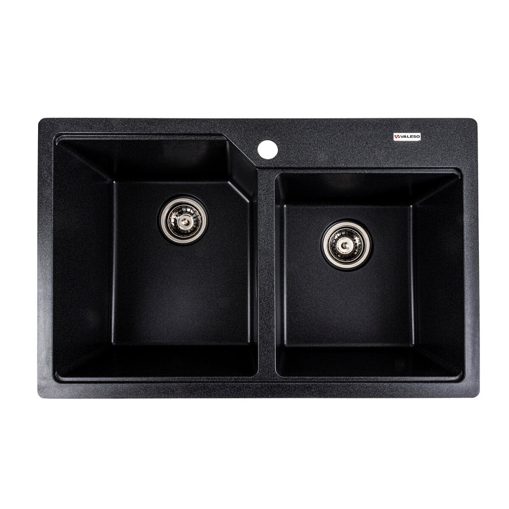 VALESO Гранітна мийка для кухні VALESO HARMONY 7850 матова Карбон Киев - изображение 1