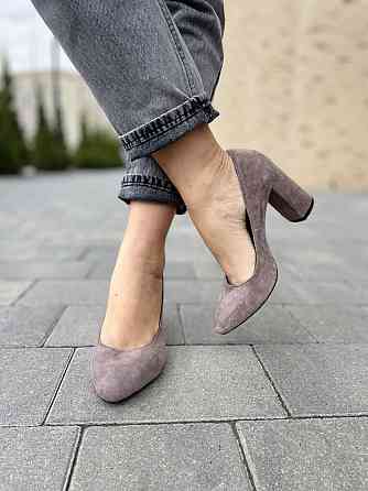 Nivelle Туфлі жіночі NIVELLE капучино натуральна замша 38р. 40р. каблук 9 см (1592/8051-8045) Коломия