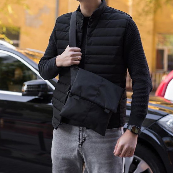 Тактическая сумка‑мессенджер с кобурой Cordura 1000D скрытое ношение оружия, мессенджер‑сумка через плечо Киев - изображение 9