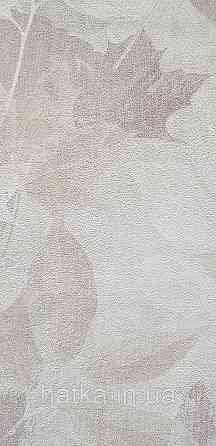 Шпалери вінілові на флізеліні Grandeco Time метрові квіти листя бежеві коричневі білі Київ