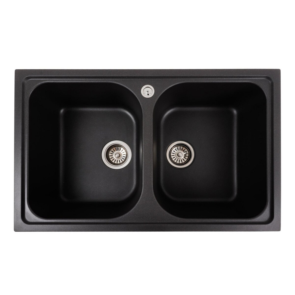 Гранітна мийка для кухні Platinum 7950 Equatoria матовий Моріон Коломия - фото 1